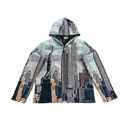 NY CITY TAPESTRY HOODIE