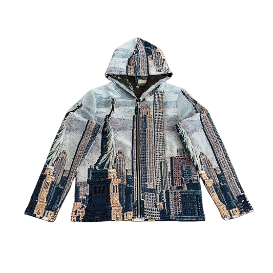 NY CITY TAPESTRY HOODIE