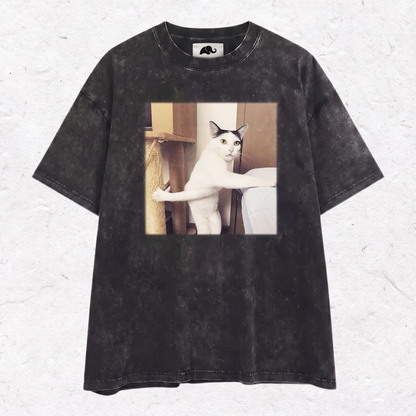 SILLY STANDING CAT HOOD＆ SWEAT＆TEE