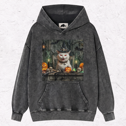 SPOOKY WIZARD KITTY HOOD＆ SWEAT＆TEE