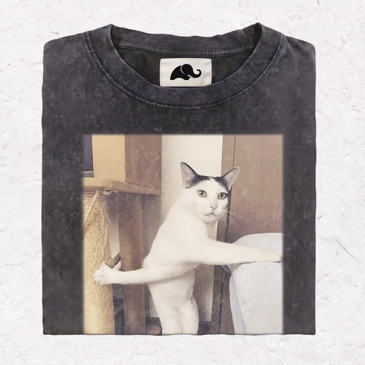 SILLY STANDING CAT HOOD＆ SWEAT＆TEE