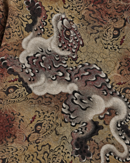 Retro Ukiyo-e Tiger Jacket