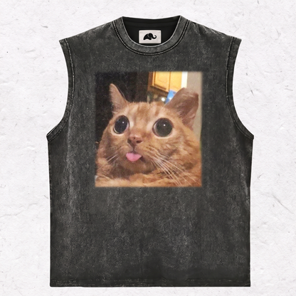 TONGUE OUT KITTY HOOD＆ SWEAT＆TEE