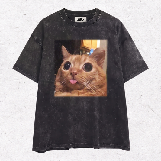 TONGUE OUT KITTY HOOD＆ SWEAT＆TEE