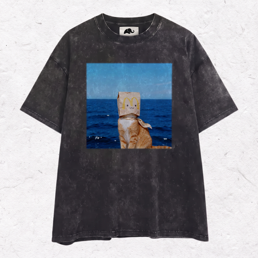 MCDONALDS‑BAG CAT HOOD＆ SWEAT＆TEE