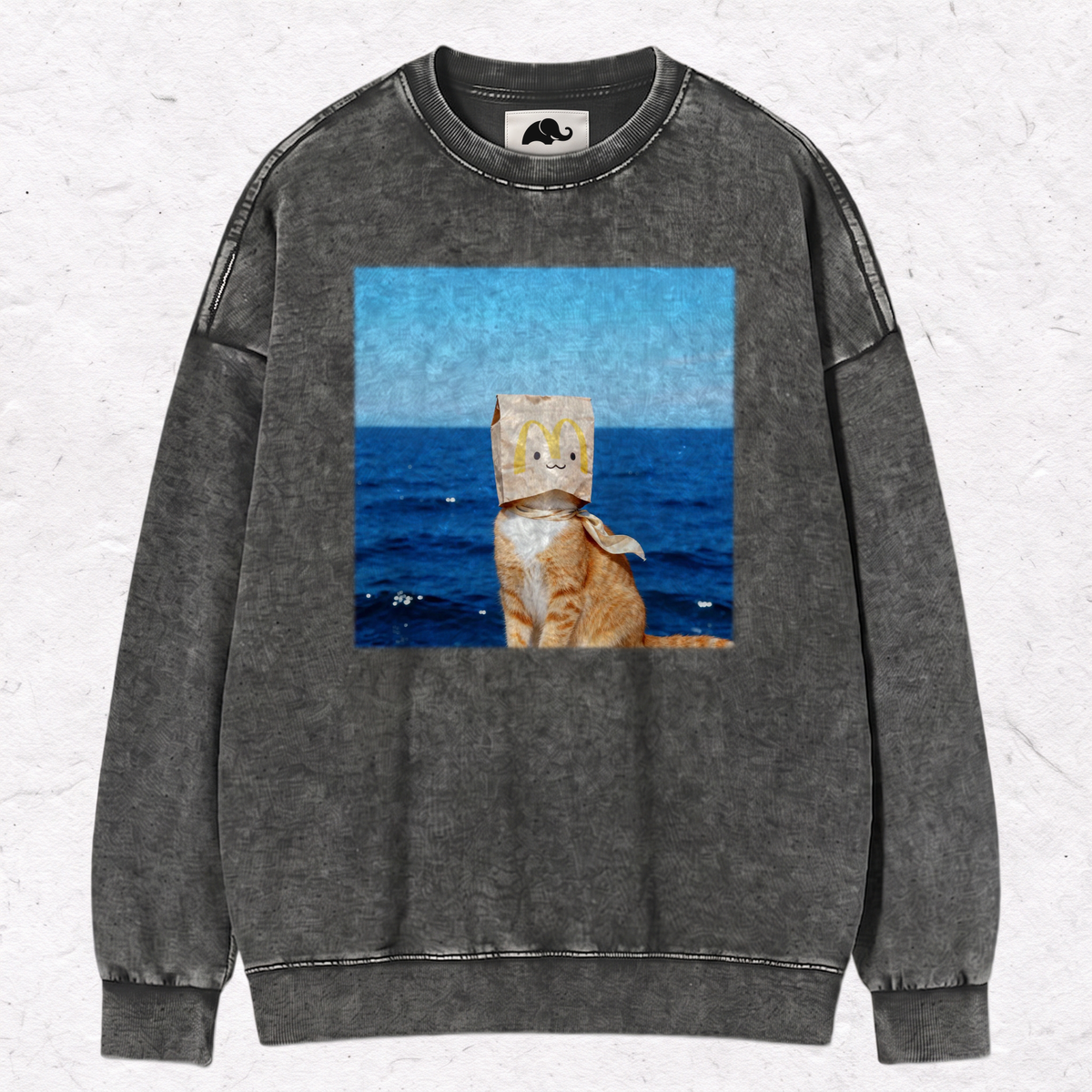 MCDONALDS‑BAG CAT HOOD＆ SWEAT＆TEE