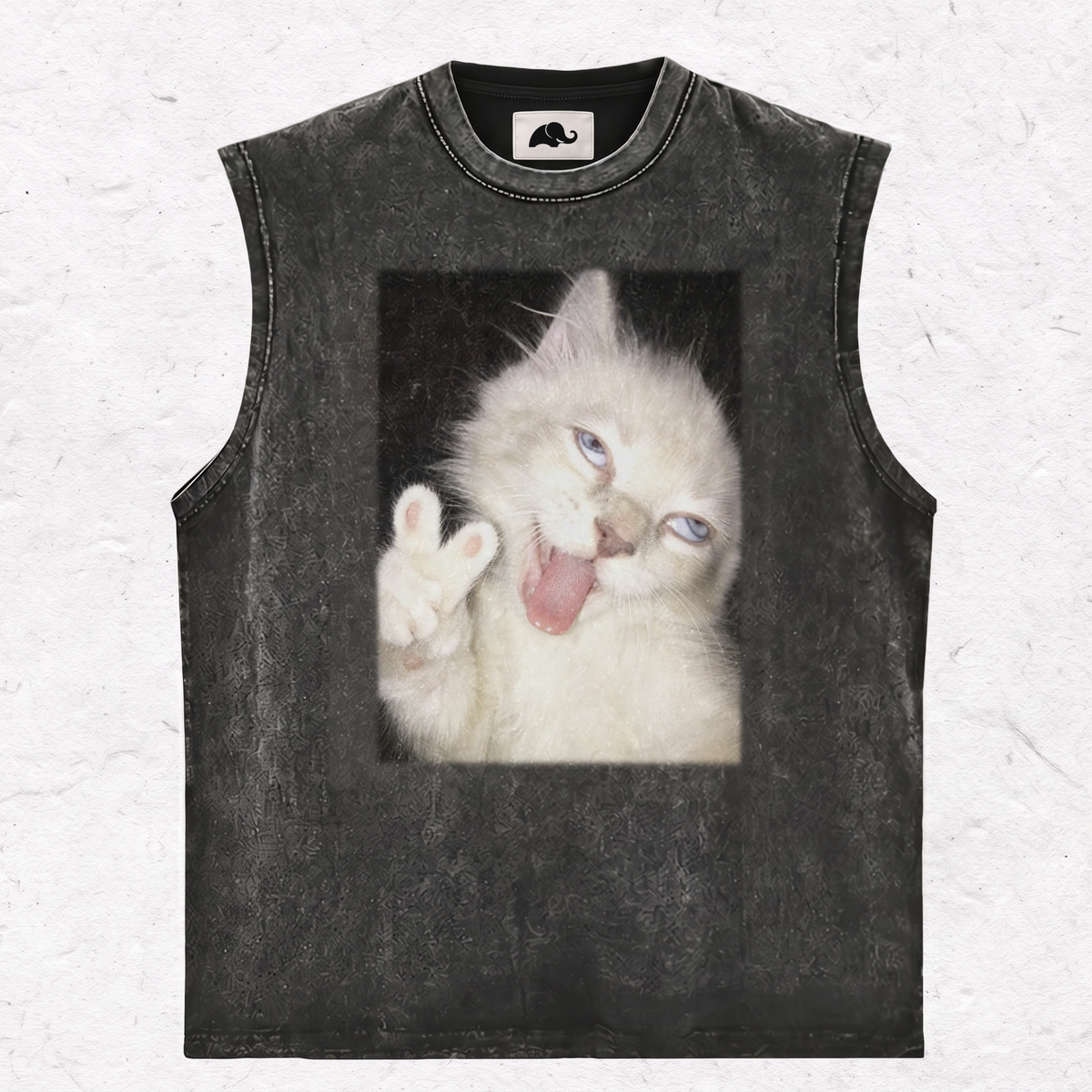 PEACE SIGN KITTEN HOOD＆ SWEAT＆TEE