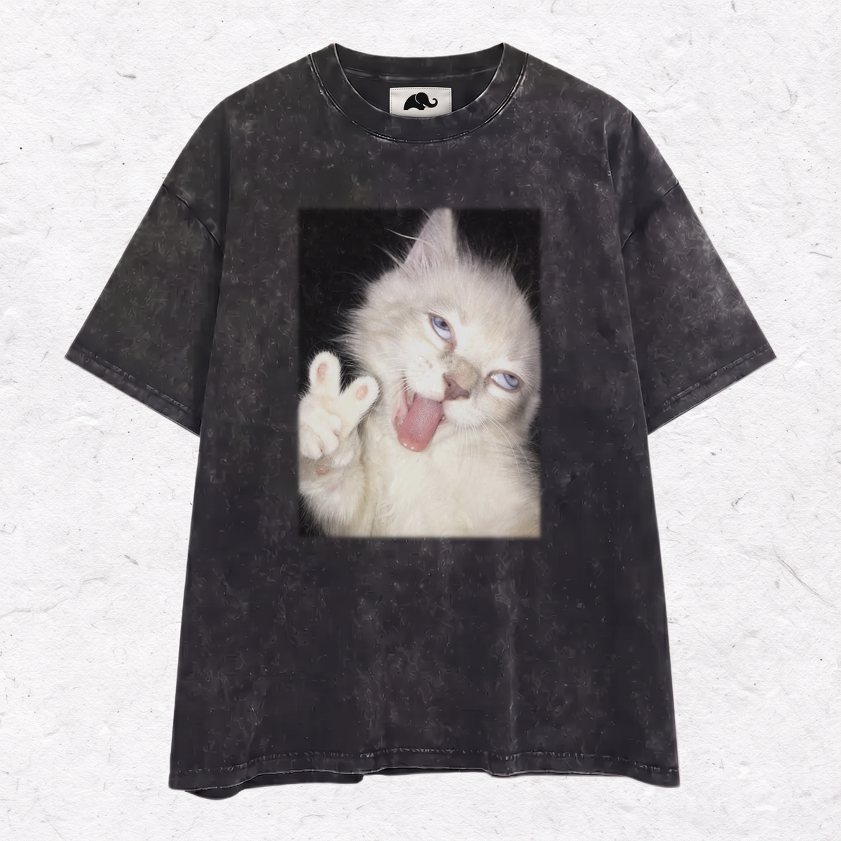 PEACE SIGN KITTEN HOOD＆ SWEAT＆TEE