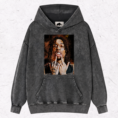 LIL TECCA MIDDLE FINGER HOOD＆ SWEAT＆TEE