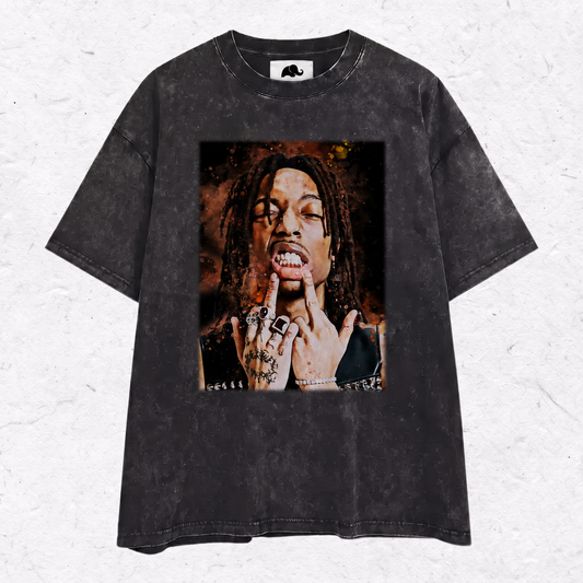 LIL TECCA MIDDLE FINGER HOOD＆ SWEAT＆TEE