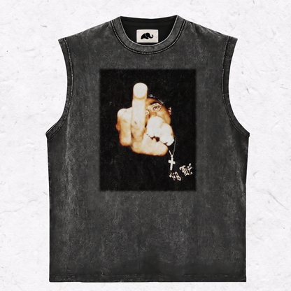 2 PAC MIDDLE FINGER HOOD＆ SWEAT＆TEE