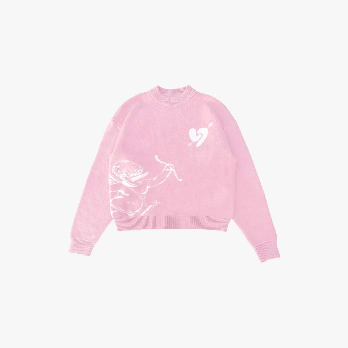 Loyalty Over Love Cupid Knit Sweater