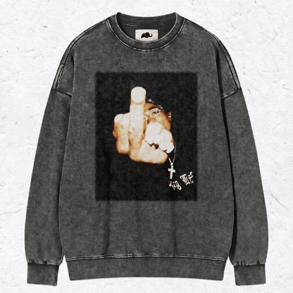 2 PAC MIDDLE FINGER HOOD＆ SWEAT＆TEE