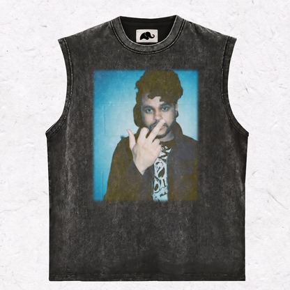 THE WEEKND MIDDLE FINGER HOOD＆ SWEAT＆TEE