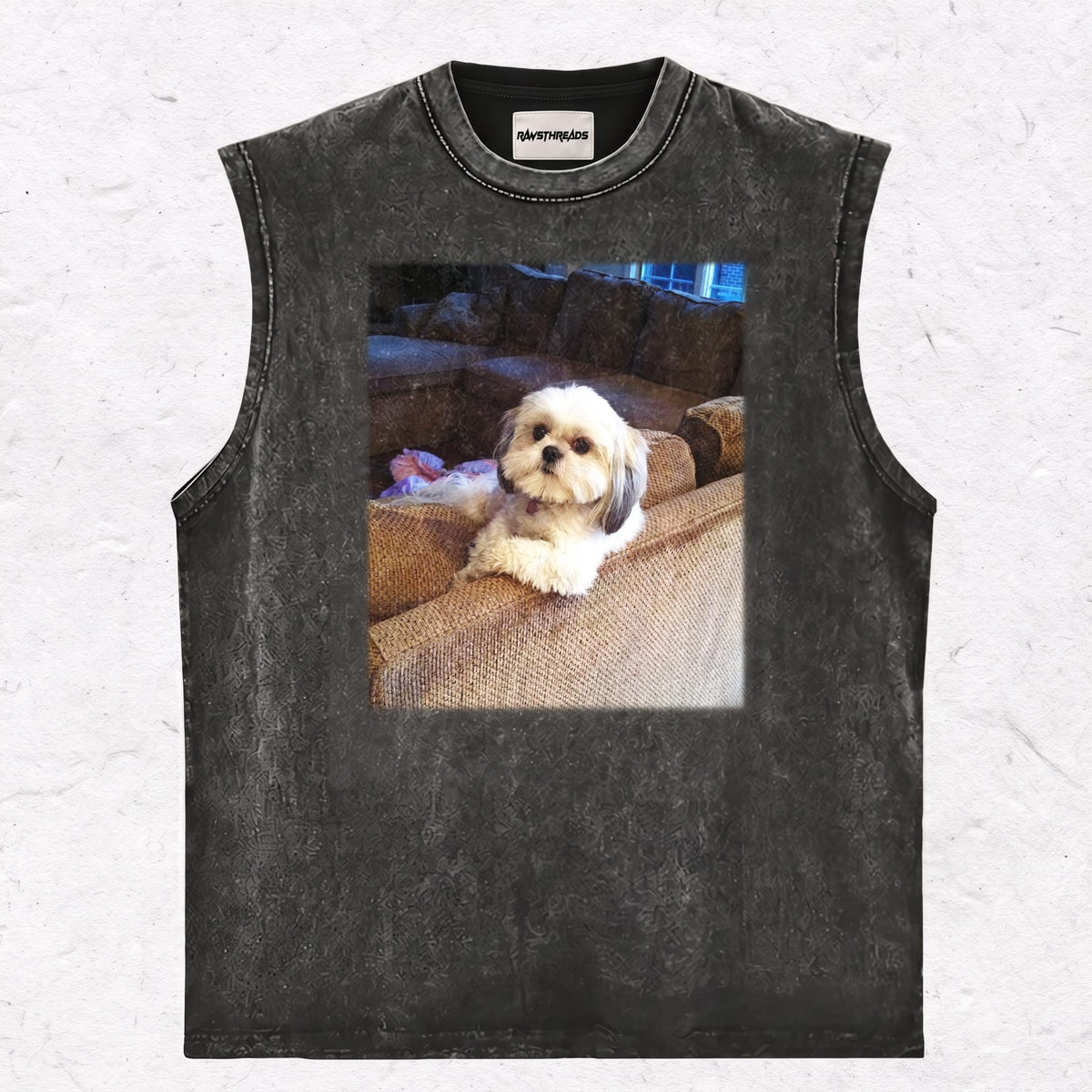WACKY DOG HEAVY WEIGHT COTTON TEE-005
