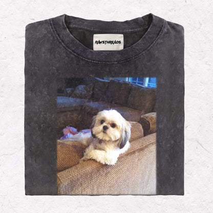 WACKY DOG HEAVY WEIGHT COTTON TEE-005
