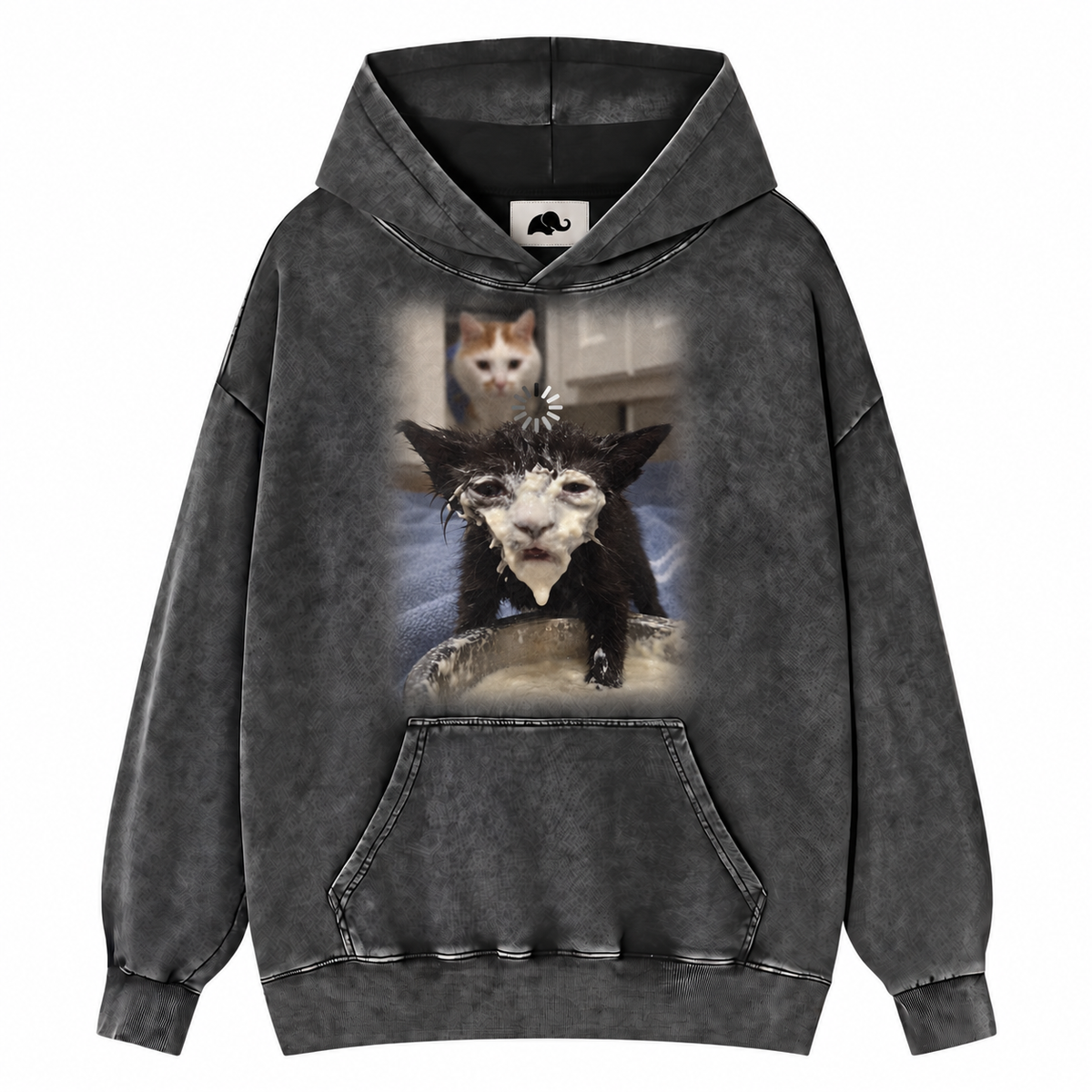 FACE FULL OF MILK CAT HOOD＆ SWEAT＆TEE