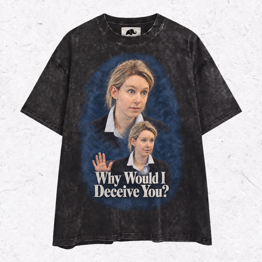 WHY WOULD I DECEIVE YOU ? HOOD＆ SWEAT＆TEE