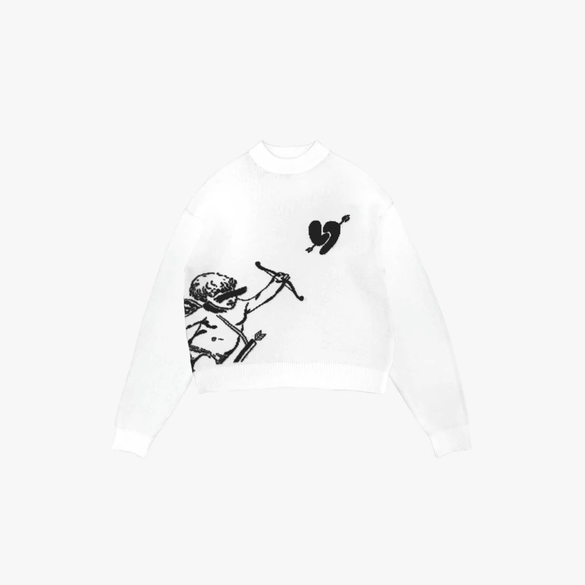 Loyalty Over Love Cupid Knit Sweater