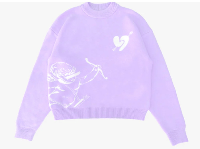 Loyalty Over Love Cupid Knit Sweater