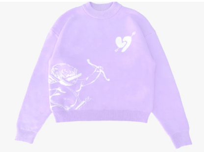 Loyalty Over Love Cupid Knit Sweater