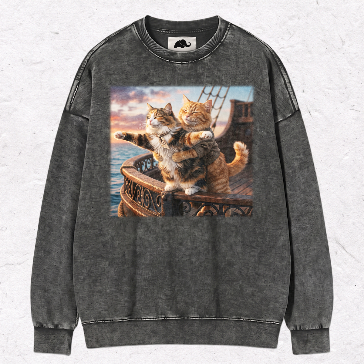 TITANIC STYLE CATS HOOD＆ SWEAT＆TEE