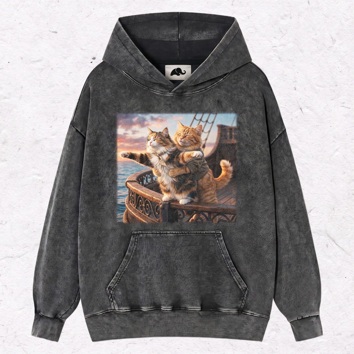 TITANIC STYLE CATS HOOD＆ SWEAT＆TEE