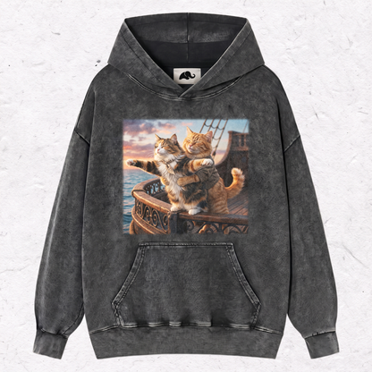 TITANIC STYLE CATS HOOD＆ SWEAT＆TEE