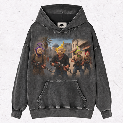 FOUR FIERCE OUTLAWS HOOD＆ SWEAT＆TEE
