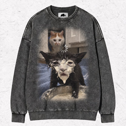 FACE FULL OF MILK CAT HOOD＆ SWEAT＆TEE