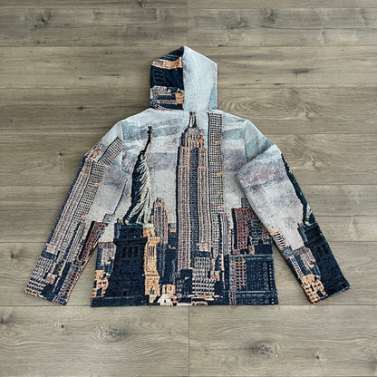 NY CITY TAPESTRY HOODIE