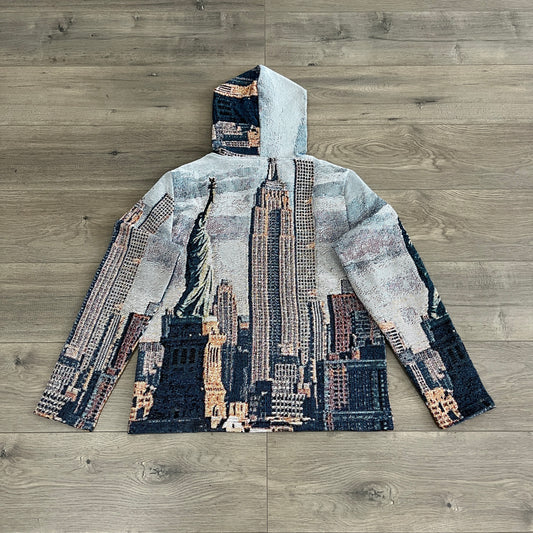 NY CITY TAPESTRY HOODIE