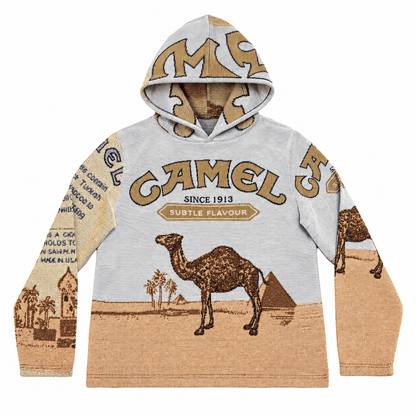CAMEL TAPESTRY HOODIE