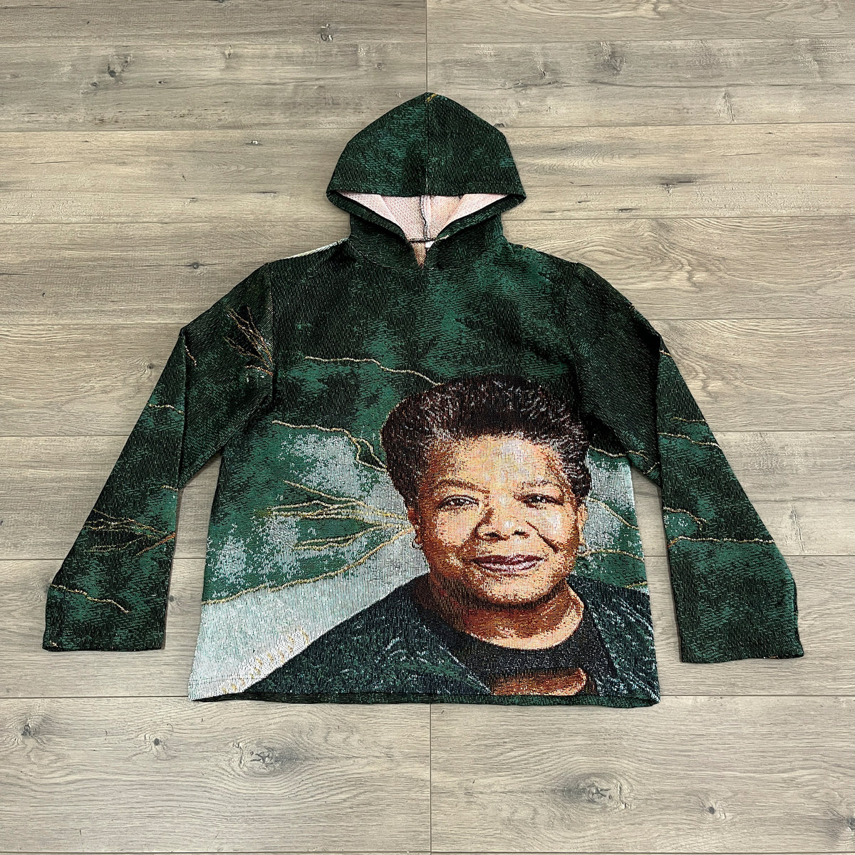 MAYA ANGELOU TAPESTRY HOODIE