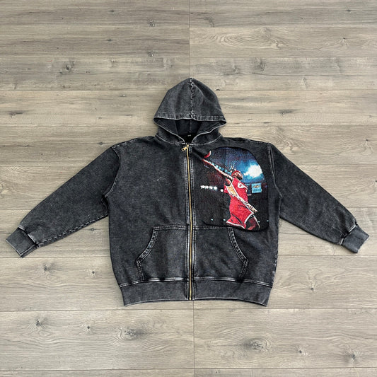 TAPESTRY PATCH HOODIE-9251