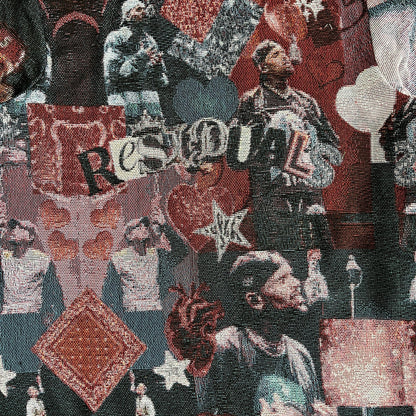 CHRIS BROWN TAPESTRY HOODIE