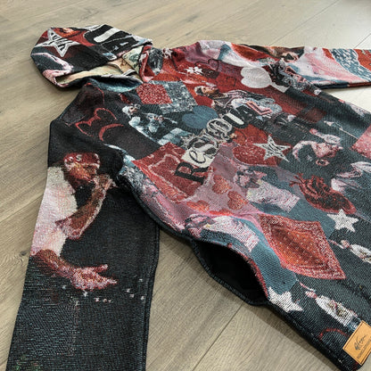 CHRIS BROWN TAPESTRY HOODIE