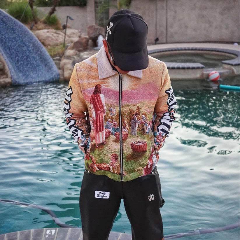 JESUS GARDEN TAPESTRY JACKET