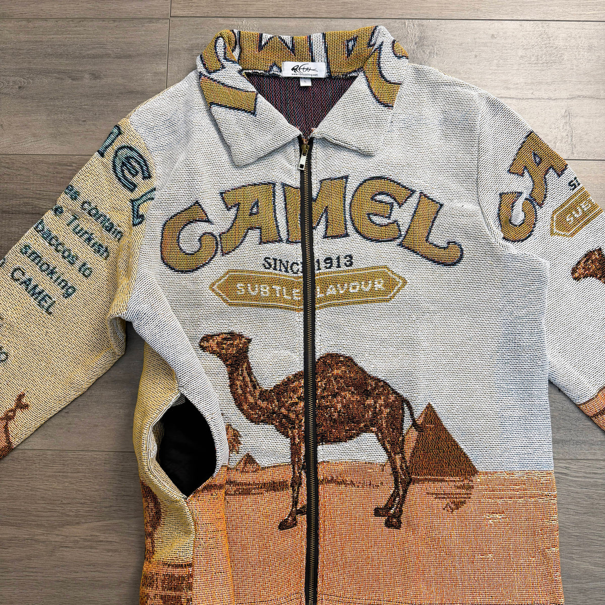CAMEL TAPESTRY JACKET