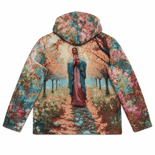 LIGHT OF GARDEN TAPESTRY HOODIE