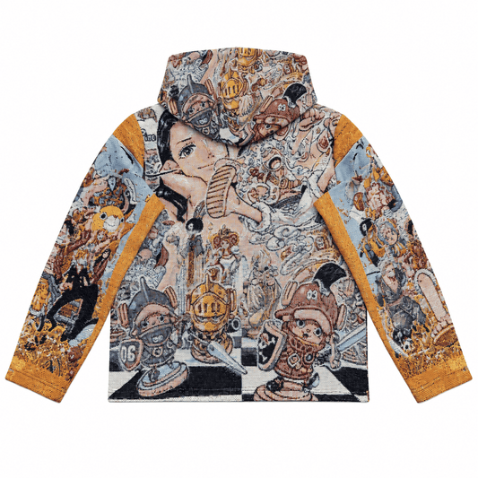 ONE P V4 TAPESTRY HOODIE