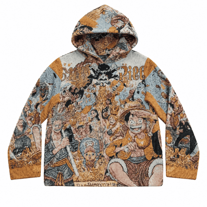 ONE P V4 TAPESTRY HOODIE