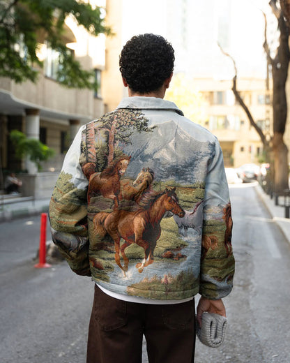FREE HORSE TAPESTRY JACKET