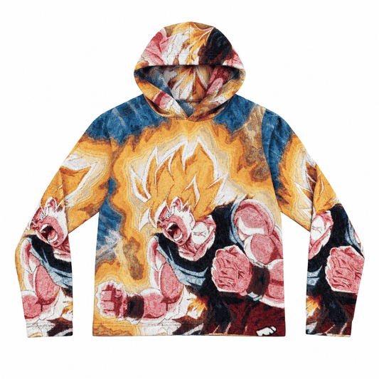 SAIYAN TAPESTRY HOODIE