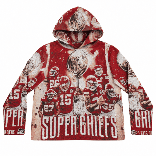 SUPER CHIEFS TAPESTRY HOODIE