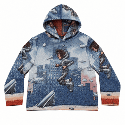 THE SUN'S TRIADE TAPESTRY HOODIE