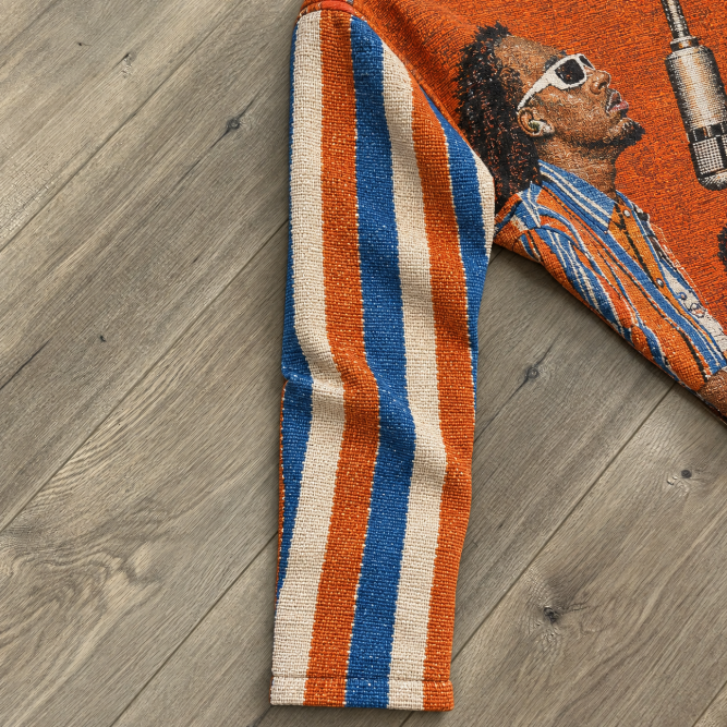 Hotel Lobby Woven Tapestry Hoodie