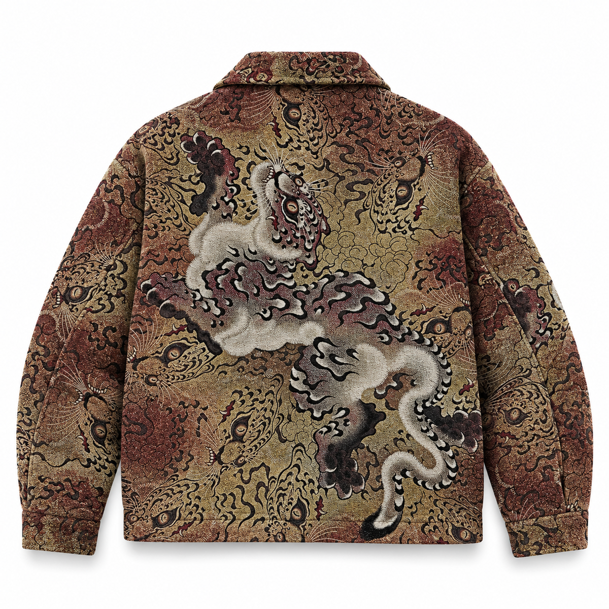 Retro Ukiyo-e Tiger Jacket