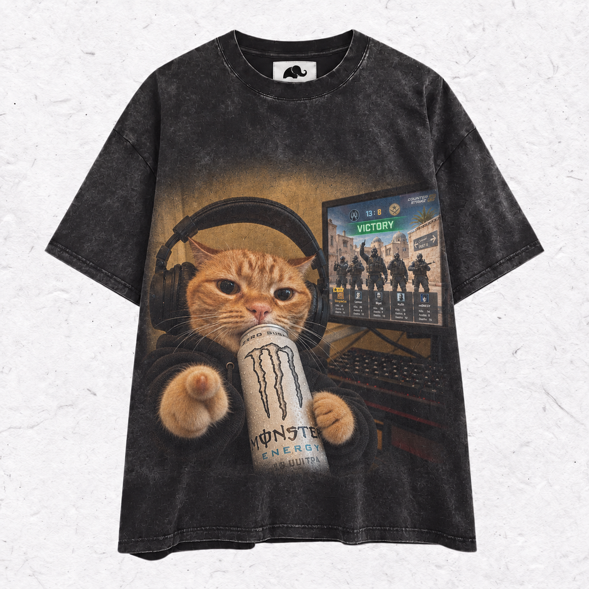 CS VICTORY CAT  HOOD＆ SWEAT＆TEE