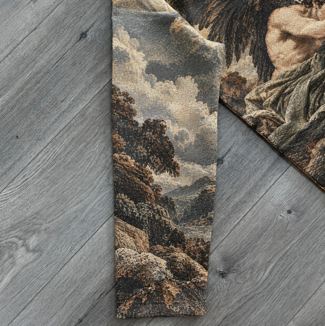 Fallen Angel Woven Tapestry Hoodie